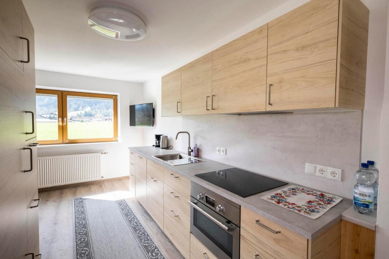 Ferienwohnung Haus Zak Scharnitz Exterior foto