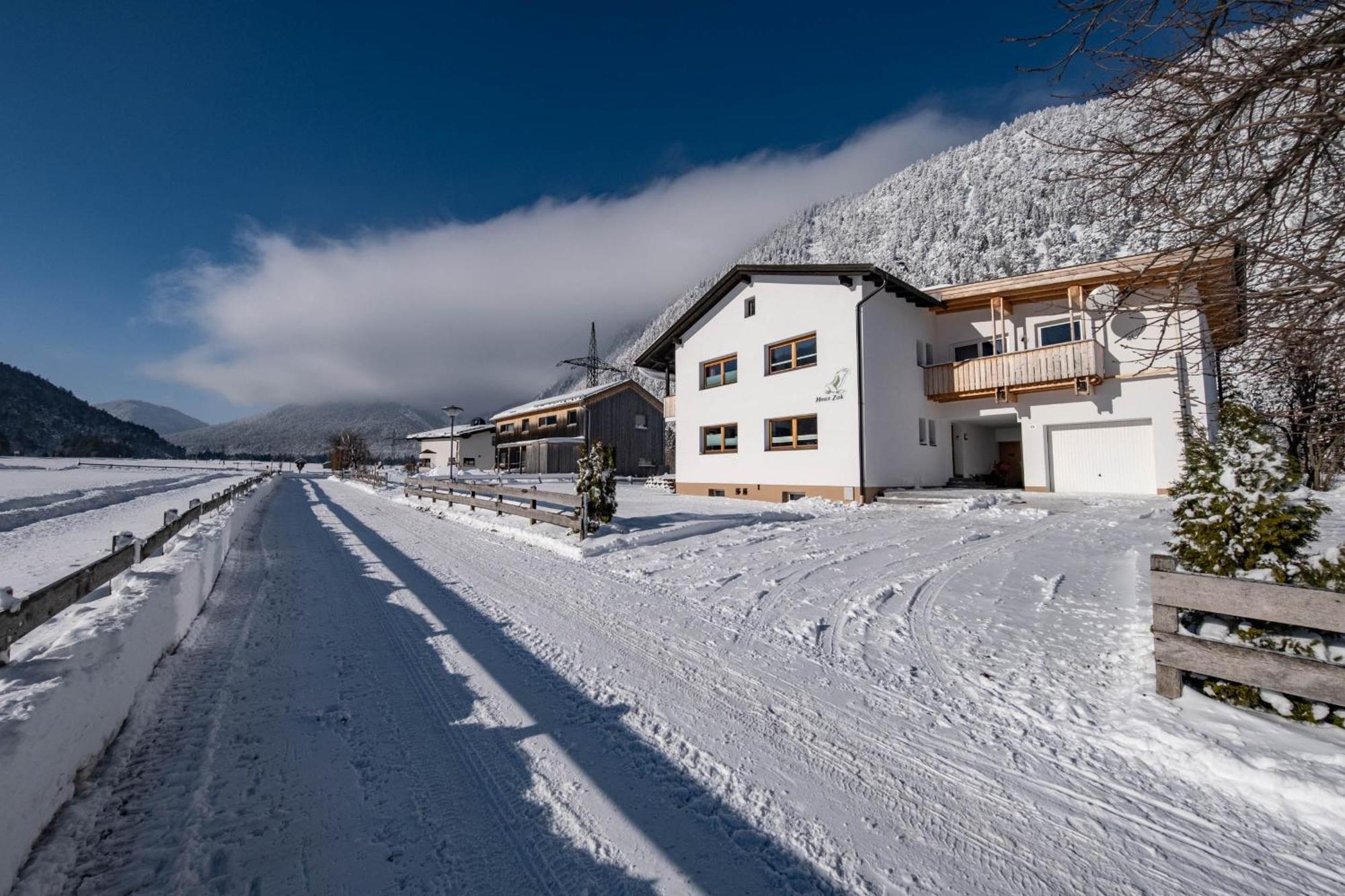 Ferienwohnung Haus Zak Scharnitz Exterior foto